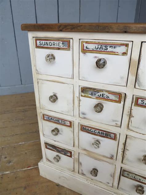 shabby chic apothecary cabinet